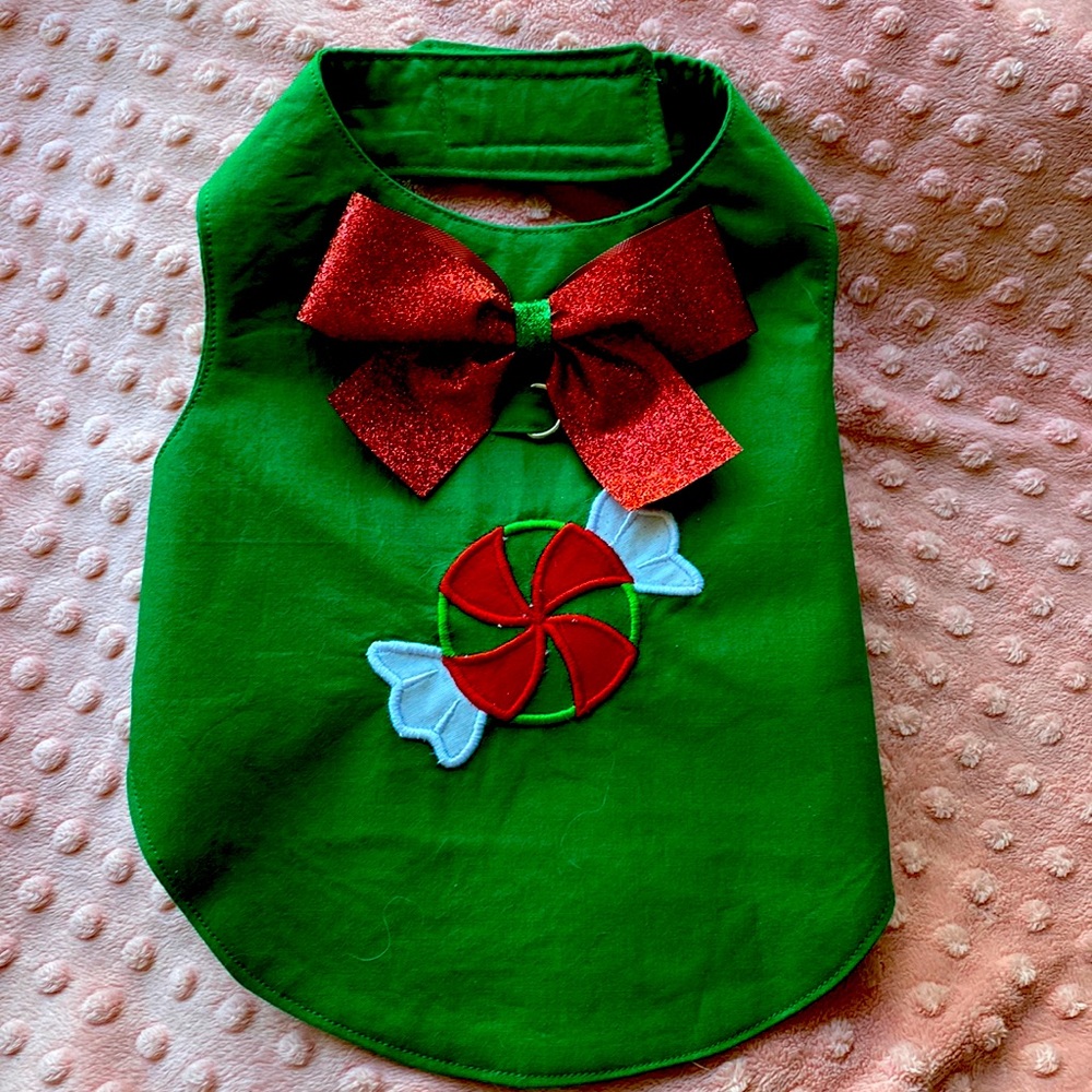 Holiday Vest for small dog